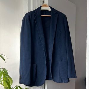 Montedoro by Slowear Giacco Blazer / Navy Moleskin/ sz 56 R